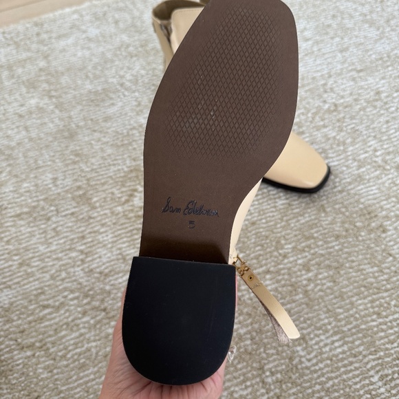 Sam Edelman Beige Bootie Size 5 - Picture 5 of 6